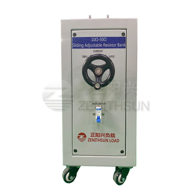 10kW 50 ohms glissant la banque de résistance de puissance variable avec la roue de main