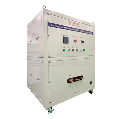 Résistif réglable de double tension de la banque 180KW 220/440V de charge fictive à C.A. 3Phase