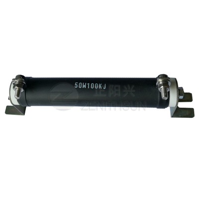 puissance à haute tension non inductrice de résistance de 50W 100k avec le support